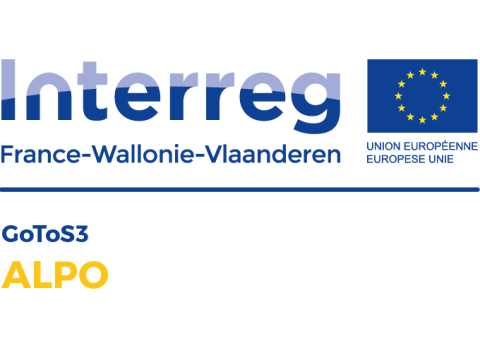 Logo du projet de recherche ALPO – Novel polymeric materials from microalgae 