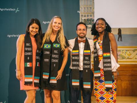 Etudiants internationaux diplômés FIPDes AgroParisTech