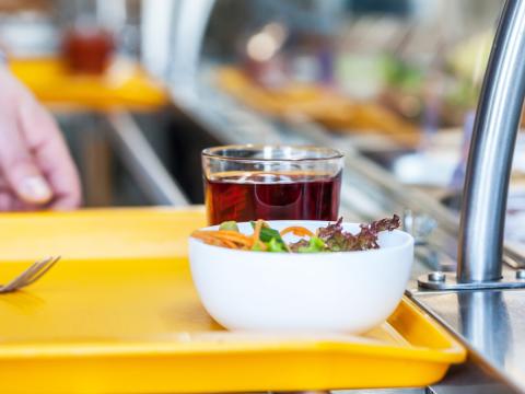 Se restaurer à la cantine 