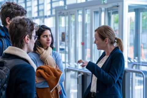 étudiants et partenaire