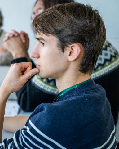 Portrait d'un étudiant 